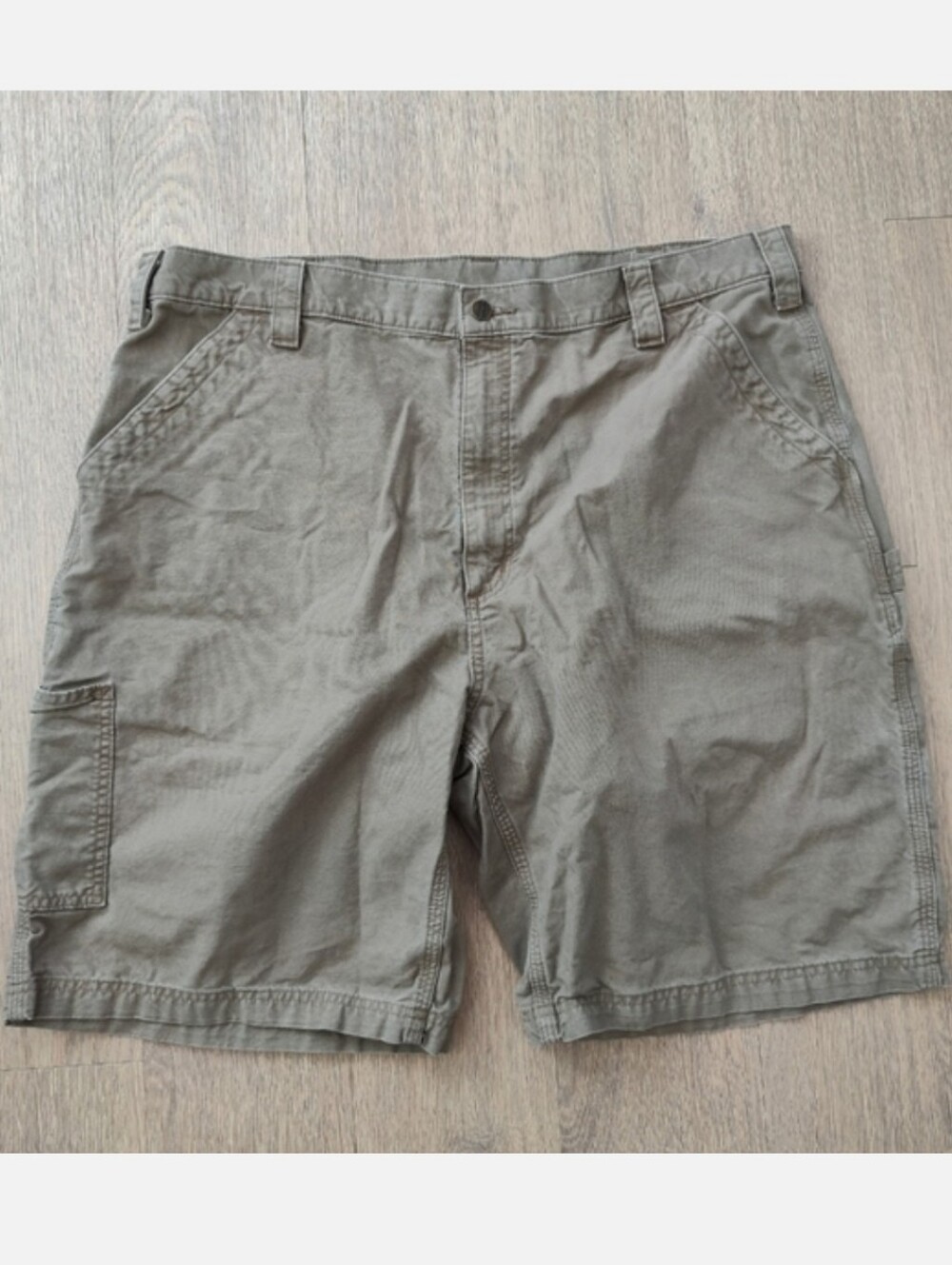Carhartt Khaki Brown Original Fit Cargo Utility Shorts in 42 Waist